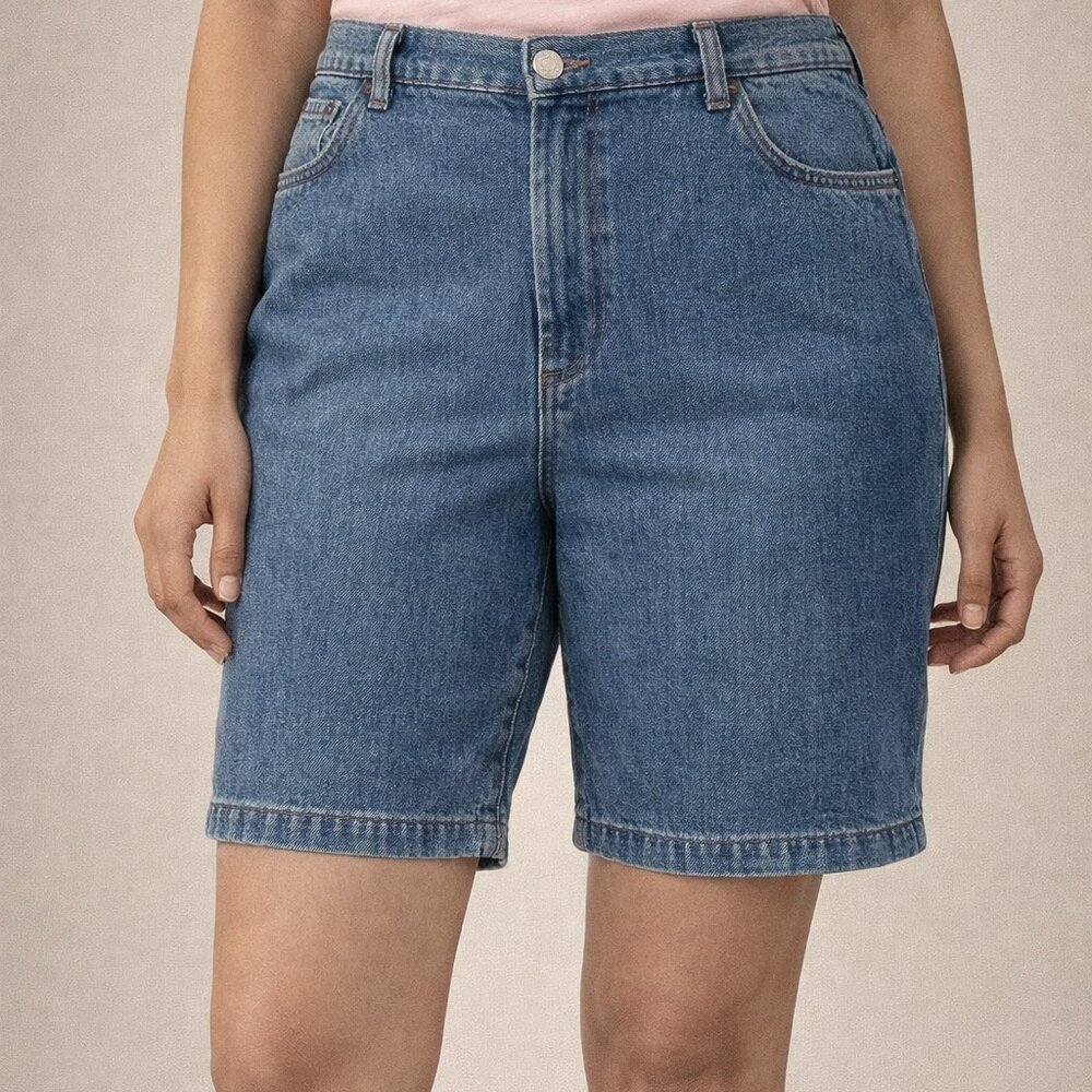 Lauren Jeans Company Denim Shorts Size 14